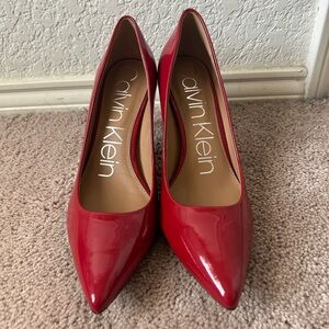 Calvin Klein Red Pumps